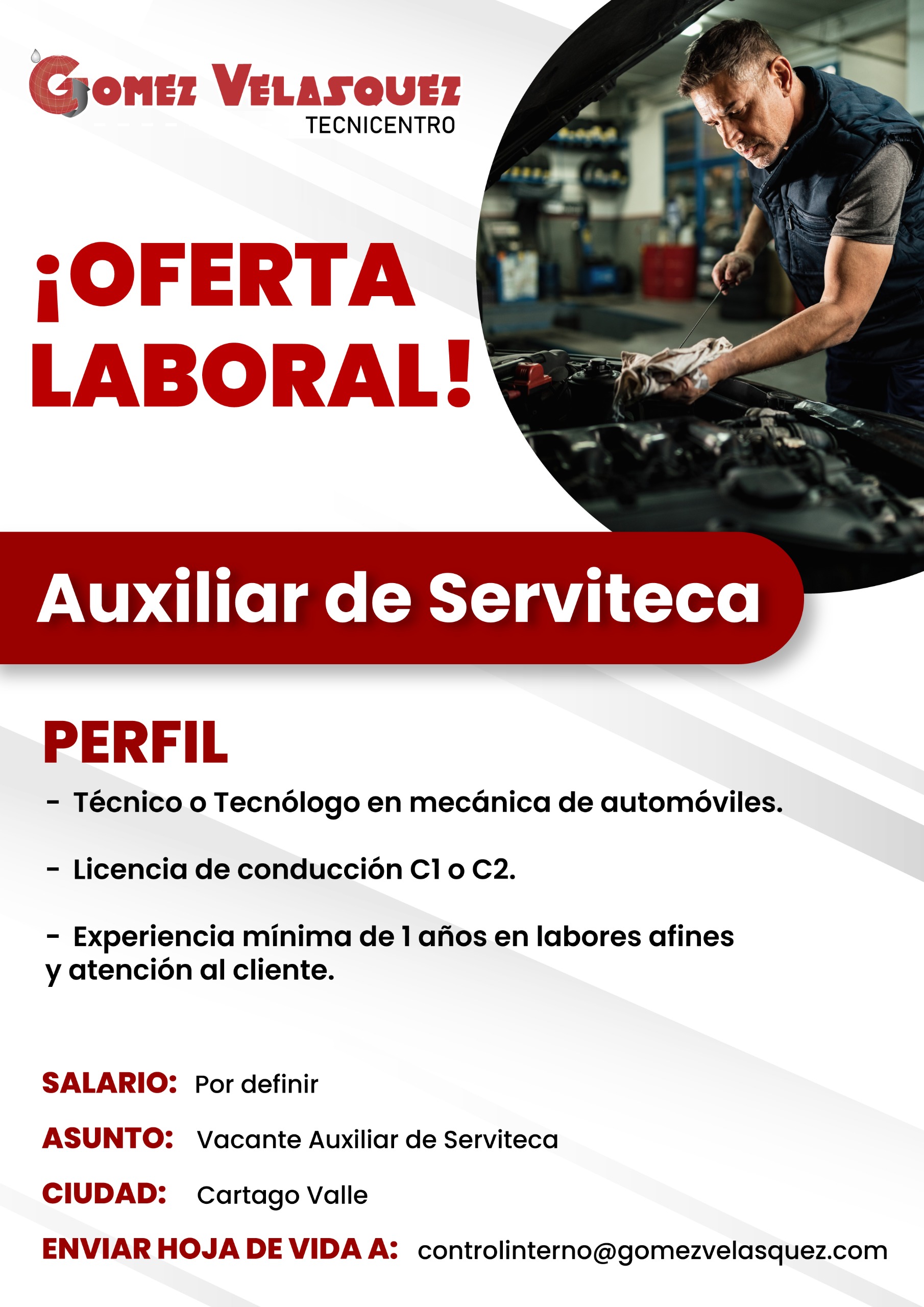 Trabaja con Nosotros